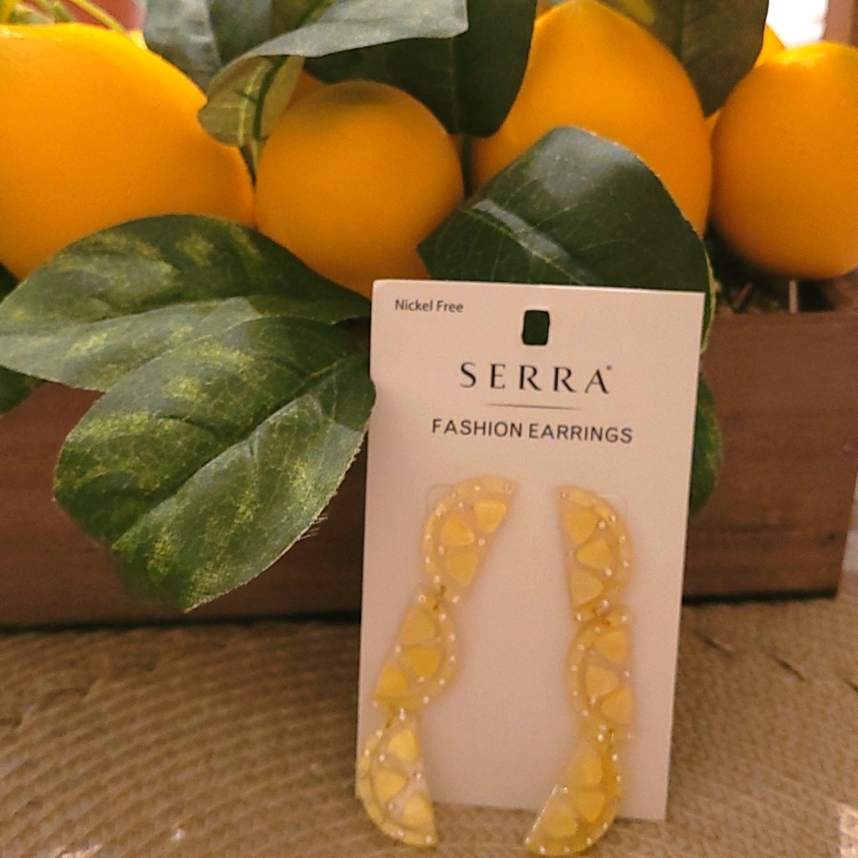 Serra Lemon Earrings
